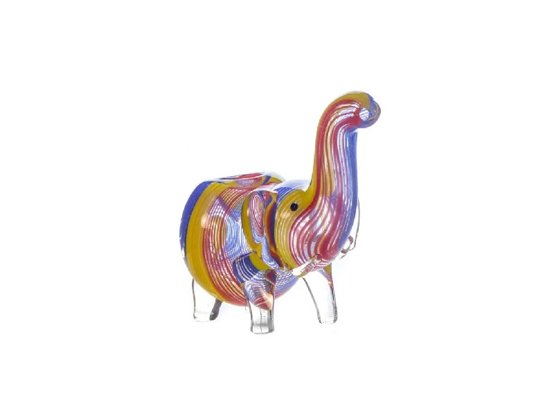 Pipa Vidrio Pirex Elefante Mediano